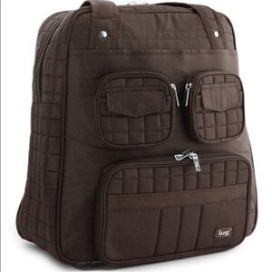 LUG Travel Bag Puddle Jumper Brown EUC